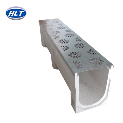 不鏽鋼蓋闆樹脂混凝土排水溝