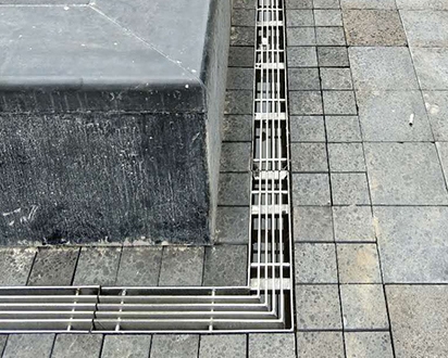 不鏽鋼排水溝案例