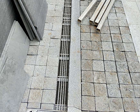 不鏽鋼排水溝案例