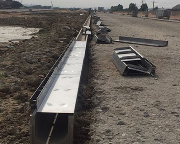 不鏽鋼排水溝案例